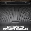 imageHusky Liners Weatherbeater Floor Mats  Fits 20102014 Toyota Prius  Front ampamp 2nd Row 3pc Black  98921Black
