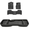 imageHusky Liners Weatherbeater Floor Mats  Fits 2014  2018 Chevrolet Silverado ampamp GMC Sierra 1500 Crew Cab 1519 SilveradoSierra 25003500 Crew Cab Footwell Cvg  Front ampamp 2nd Row 3pc Black  98231Black