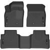 imageHusky Liners Weatherbeater Floor Mats  Fits 20142020 Nissan Rogue Excludes Sport ampamp Select Models 20142015 Nissan XTrail  Front ampamp 2nd Row 3pc Black  98671Front  2nd Row