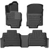 imageHusky Liners Weatherbeater Floor Mats  Fits 20172022 MercedesBenz GLC300  Front ampamp 2nd Row 3pc Black  99391Front  2nd Row