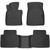 imageHusky Liners Weatherbeater Floor Mats  Fits 2018  2024 Toyota Camry Front Wheel Drive only Excludes Hybrid Models  Front ampamp 2nd Row 3pc Black  95731Black