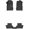 imageHusky Liners Weatherbeater Floor Mats  Fits 20212024 Ford Bronco 2Dr  Front ampamp 2nd Row 3pc Black  95311Black