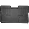 imageHusky Liners Weatherbeater Floor Mats  Fits 20092014 Ford F150 All Cabs wOut Manual Shifter  Front Row 2pc Black  18331Black