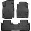 imageHusky Liners Weatherbeater Floor Mats  Fits 20172022 Honda CRV Includes Hybrid Model  Front ampamp 2nd Row 3pc Black  994012012  2014
