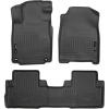 imageHusky Liners Weatherbeater Floor Mats  Fits 20172022 Honda CRV Includes Hybrid Model  Front ampamp 2nd Row 3pc Black  994012015  2016