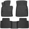 imageHusky Liners Weatherbeater Floor Mats  Fits 2018  2024 Toyota Camry Front Wheel Drive only Excludes Hybrid Models  Front ampamp 2nd Row 3pc Black  95731Black