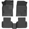 imageHusky Liners Weatherbeater Floor Mats  Fits 20222026 Honda Civic HatchbackSedan ampamp 20232024 Acura Integra Hatchback  Front ampamp 2nd Row 3pc Black  95521