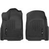 imageHusky Liners Xact Contour Floor Mats  Fits 20112026 Dodge Durango ampamp 20112021 Jeep Grand Cherokee ampamp 2022 Jeep Grand Cherokee WK  Front Row 2pc Black  53561Front Row