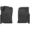 imageHusky Liners Xact Contour Floor Mats  Fits 20132024 Toyota 4Runner 20142024 Lexus GX460  Front Row 2pc Black  53761