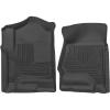 imageHusky Liners Xact Contour Floor Mats  Fits Various 20142020 Chevrolet Silverado GMC Sierra Cadillac Escalade ampamp ESV Yukon ampamp XL Suburban Tahoe See Description  Front Row 2pc Black  53111