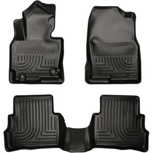 imageHusky Liners Weatherbeater Cargo Liner  Fits 20132016 Mazda CX5  1pc Black  23731Weatherbeater Front  2nd Seat Floor Mats
