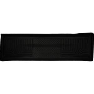 imageHusky Liners Weatherbeater Floor Mats  Fits 20122016 Ford F250F350 Crew CAB ONLY with Drivers Side Foor Rest ampamp Without Manual Transfer Case Shifter  Front ampamp 2nd Row 3pc Black  99711Black