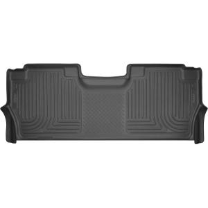 imageHusky Liners Weatherbeater Floor Mats  Fits 20152025 Ford F150 SUPERCAB ONLY  Front ampamp 2nd Row 3pc Black  940512nd  SuperCrew w FF Storage