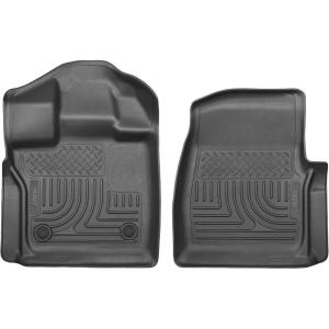 imageHusky Liners Weatherbeater Floor Mats  Fits 20152025 Ford F150 SUPERCAB ONLY  Front ampamp 2nd Row 3pc Black  94051Front  Standard Cab
