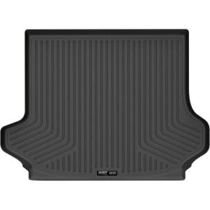 imageHusky Liners Weatherbeater Floor Mats  Fits 20222025 Jeep Grand Cherokee Excludes 4XE  Front ampamp 2nd Row 3pc Black  95411Cargo