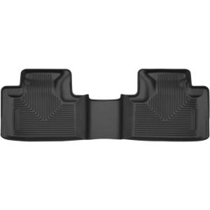 imageHusky Liners Xact Contour Floor Mats  Fits 20112026 Dodge Durango ampamp 20112021 Jeep Grand Cherokee ampamp 2022 Jeep Grand Cherokee WK  Front Row 2pc Black  535612nd Row