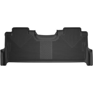 imageHusky Liners Xact Contour Floor Mats  Fits 20152024 Ford F150 Includes 20222024 Lightning SuperCrew Without Fold Flat Storage Full Coverage  Front ampamp 2nd Row 3pc Black  534982nd  SuperCrew w FF Storage