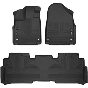 imageHusky Liners Xact Contour Floor Mats  Fits 20202024 Toyota Corolla HatchbackSedan  Front Row 2pc Black  54831