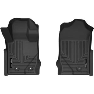 imageHusky Liners Xact Contour Floor Mats  Fits 20212024 Ford Bronco  Front Row 2pc Black  55941