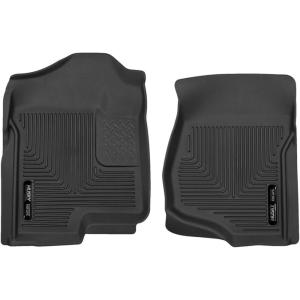 imageHusky Liners Xact Contour Floor Mats  Fits 20222025 Ford Maverick Hybrid Models Only  2nd Row 1pc Black  51461Front  2nd Row