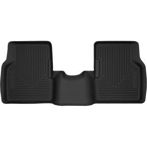 imageHusky Liners Xact Contour Floor Mats  Fits 20222025 Jeep Grand Cherokee Includes 2124 L Model  Front Row 2pc Black  517713rd Row