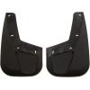imageHusky Liners  Front Mud Guards  2007  2014 Cadillac EscaladeChevrolet SuburbanGMC Tahoe wo Z71 Package Front Set  Black 2 Pc  56731Custom Front Mud Guards