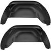 imageHusky Liners  Front ampamp Rear Mud Guards  Fits 20172024 Ford F250F350 wSingle Rear Wheels ampamp wo OEM Fender Flares  Black 4 Pc  58466Black