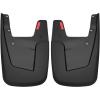 imageHusky Liners  Front ampamp Rear Mud Guards  Fits 20192024 Ram 1500 wOut OEM Fender Flares  Black 4 Pc  58146Custom Rear Mud Guards