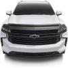 imageHusky Liners Aeroskin II Hood Protector  Fits 20192026 Chevrolet Silverado 1500 20222026 Silverado 1500 LTD Exclusions  Low Profile DeflectorBug Shield  1 pc Textured Black  2830168