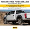 imageHusky Liners Fender Flares Pocket Style  Fits 20202026 GMC Sierra 2500 HD 20202026 GMC Sierra 3500 HD Excludes Dually  Front ampamp Rear 4pcs Black  2804987