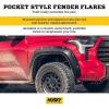 imageHusky Liners Fender Flares Pocket Style  Fits 20202026 GMC Sierra 2500 HD 20202026 GMC Sierra 3500 HD Excludes Dually  Front ampamp Rear 4pcs Black  2804987
