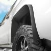 imageHusky Liners Universal Fender Flares  Long John Flares 6quot Wide  65quot Length  Black  17051