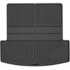 imageHusky Liners Weatherbeater Cargo Liner  Fits 20202026 Ford Explorer to Back of 2nd Row  Folds Up ampamp Down w3rd Row  1pc Black  22321Black