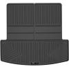 imageHusky Liners Weatherbeater Cargo Liner  Fits 20202026 Ford Explorer to Back of 2nd Row  Folds Up ampamp Down w3rd Row  1pc Black  22321Black