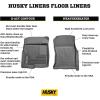 imageHusky Liners Xact Contour Floor Mats  Fits 20122021 Toyota Tundra CrewMax ampamp Double Cab 1217 Reg Cab 20122022 Toyota Sequoia  Front Row 2pc Black  53711Front Row