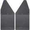 imageHusky Liners  17101 Kick Back Mud Flaps 12IN Wide Black TopWt Fits SilveradoF150Ram