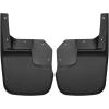 imageHusky Liners  Front Mud Guards  2007  2018 Jeep Wrangler w Standard Bumper Front Set  Black 2 Pc  56141
