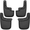 imageHusky Liners  Front ampamp Rear Mud Guards  20152022 Chevrolet Colorado GMC Canyon wo Flares or Cladding Excludes ZR2 Front ampamp Rear Set  Black 4 Pc  58236