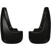 imageHusky Liners  Rear Mud Guards  20102017 Chevrolet Equinox Rear Set  Black 2 Pc  57861Custom Rear Mud Guards