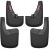 imageHusky Liners Custom Mud Guards  Fits 20092024 Ram 1500Ram 1500 1924 Classic Body 20102018 Ram 25003500 wSingle Rear Wheels ampamp wOEM  Front ampamp Rear 4pc Black  58186Custom Front and Rear Mud Guard Set
