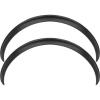 imageHusky Liners Universal Fender Flares  Mud Grabbers 35quot Wide  Black  17053