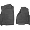 imageHusky Liners Xact Contour Floor Mats  Fits 20022024 Dodge Ram 1500 1924 Classic Body Only 20032018 Ram 25003500 wAuto Trans QuadRegular Cab  Front Row 2pc Black  53521