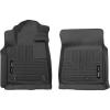 imageHusky Liners Xact Contour Floor Mats  Fits 20072011 Toyota Tundra CrewMax Double ampamp Standard Cab 20082011 Toyota Sequoia  Front Row 2pc Black  53731
