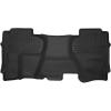 imageHusky Liners Xact Contour Floor Mats  Fits 20142018 Chevrolet Silverado ampamp GMC Sierra 1500 20152019 SilveradoSierra 25003500 Double Cab Full Coverage  2nd Row 1pc Black  53911