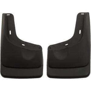 imageHusky Liners  Front Mud Guards  20042014 Ford F150 Front Set  Black 2 Pc  56591Custom Front Mud Guards