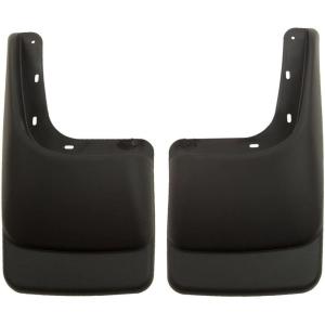 imageHusky Liners  Front Mud Guards  20042014 Ford F150 Front Set  Black 2 Pc  56591Custom Rear Mud Guards