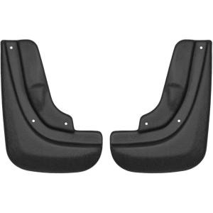 imageHusky Liners  Front Mud Guards  20112021 Jeep Grand Cherokee wOEM Fender Flares Front Set  Black 2 Pc  58111