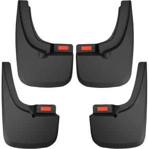 imageHusky Liners  Front Mud Guards  20192023 Ford Ranger Excludes Tremor  Black 2 Pc  58516