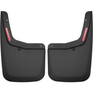imageHusky Liners  Front ampamp Rear Mud Guards  20152020 Ford F150 wOEM Fender Flares Front ampamp Rear Set  Black 4 Pc  58456Custom Front Mud Guards