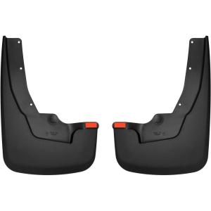 imageHusky Liners  Front ampamp Rear Mud Guards  Fits 20192024 Ram 1500 wOut OEM Fender Flares  Black 4 Pc  58146Custom Front Mud Guards